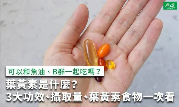 葉黃素 眼睛健康 